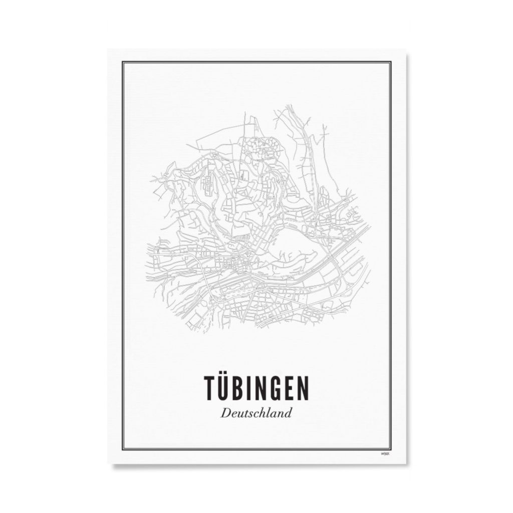 Poster von Tübingen | WIJCK.