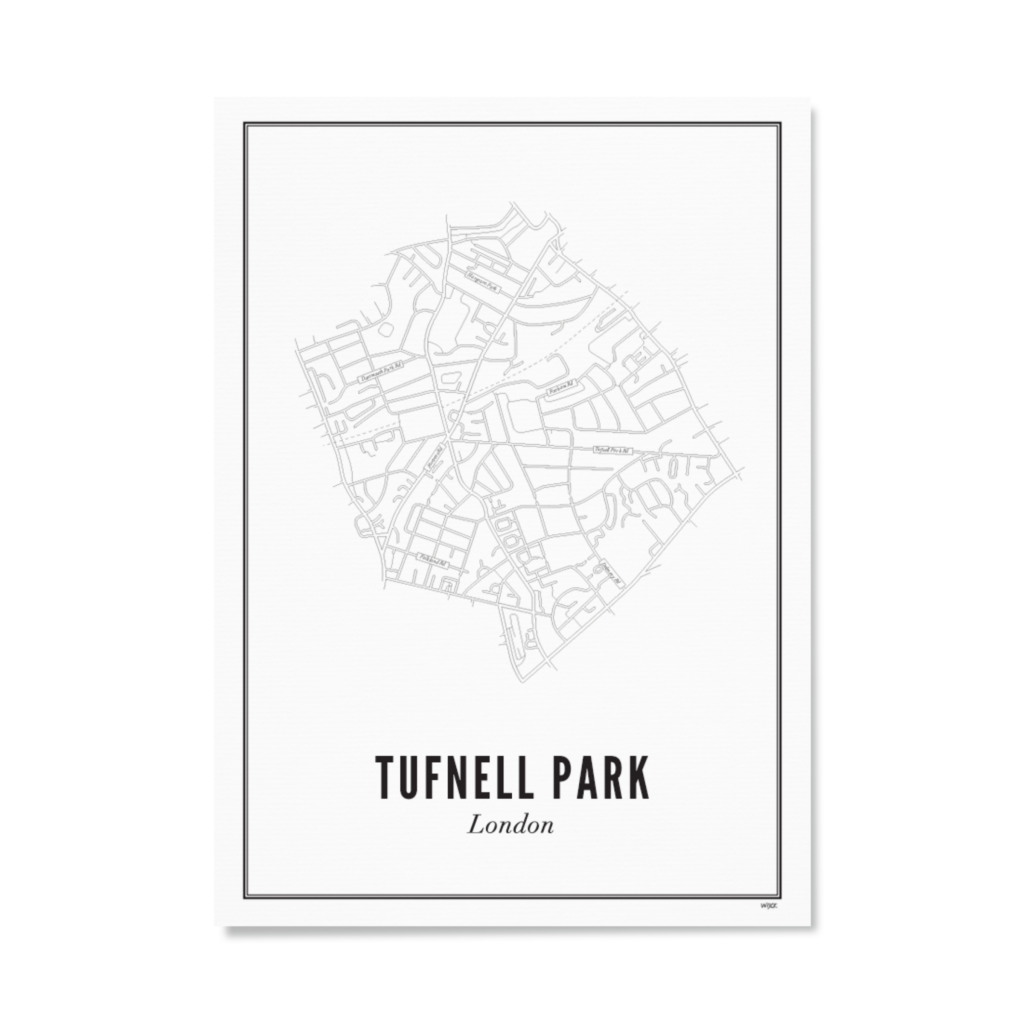 Affiches de Londres - Tufnell Park | WIJCK.