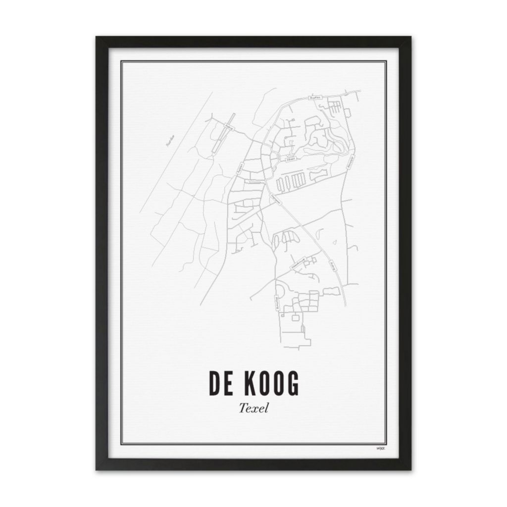 Poster of Texel - De Koog | WIJCK.