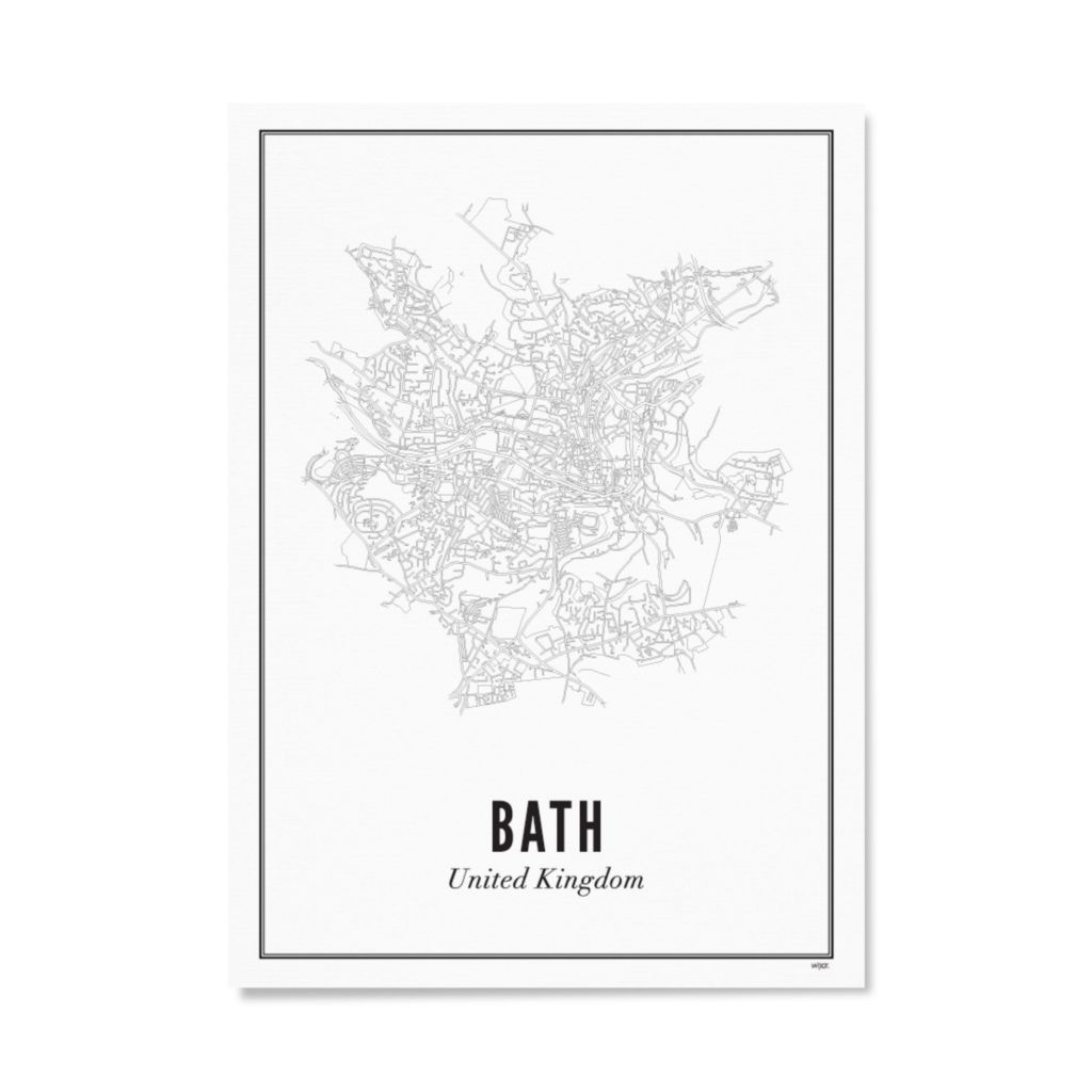 Poster von Bath - Stadt | WIJCK.