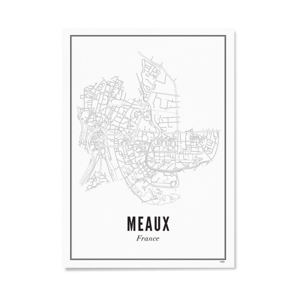 Poster of Meaux - Stad | WIJCK.