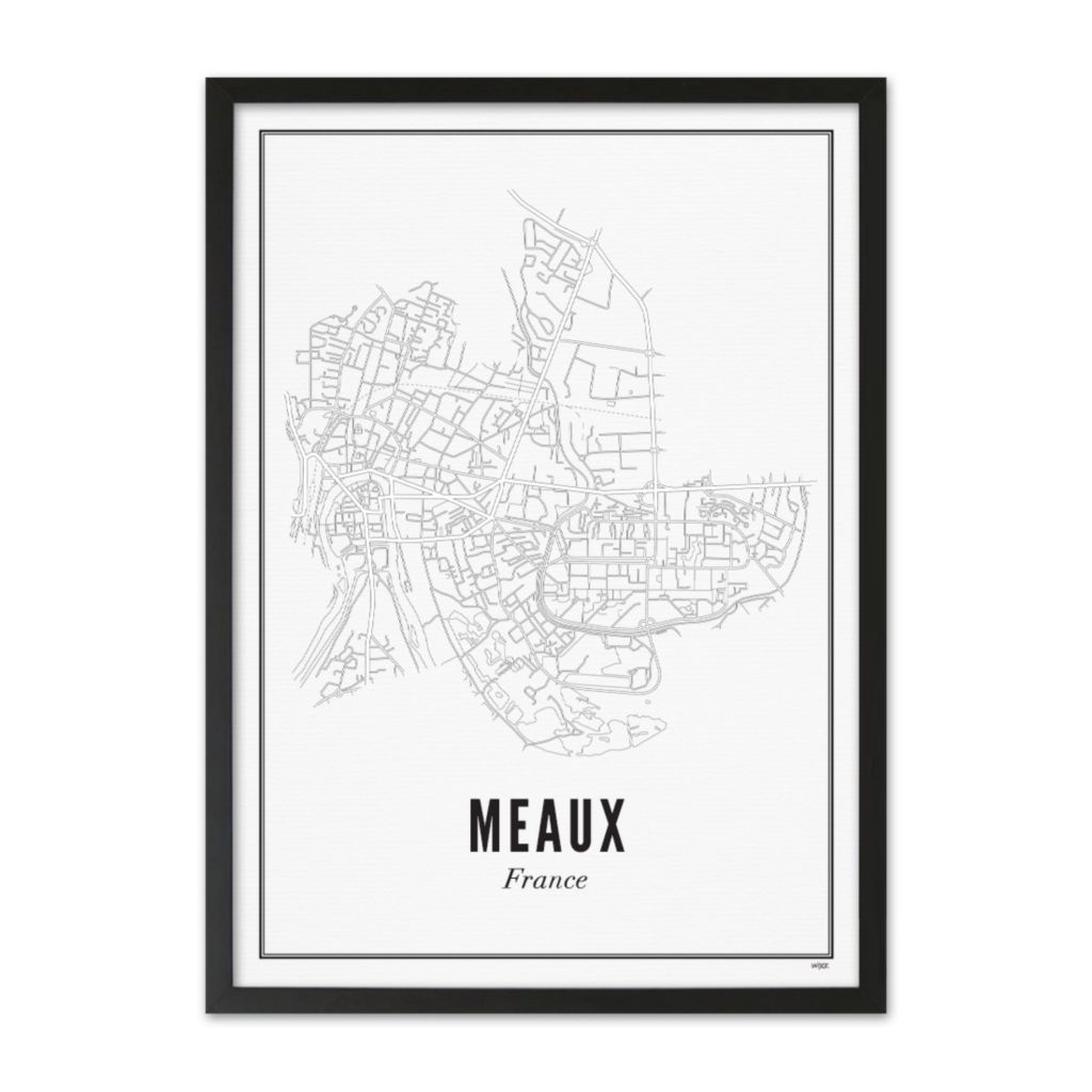 Poster of Meaux - Stad | WIJCK.