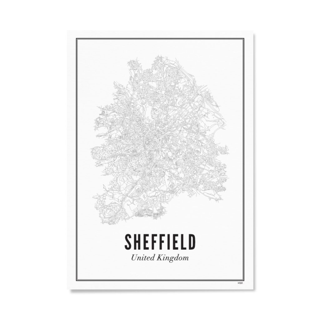 Affiches de Sheffield - Ville | WIJCK.