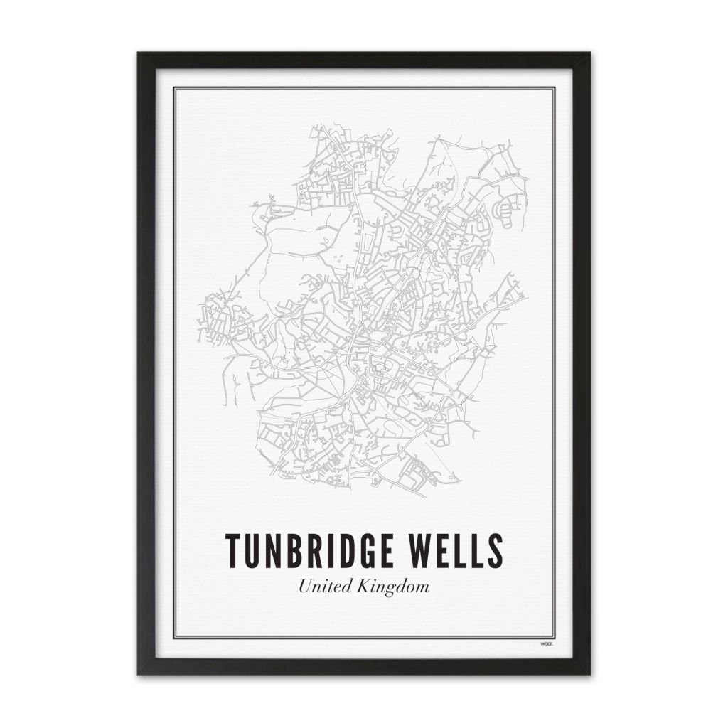 Poster van Tunbridge Wells - Stad | WIJCK. 