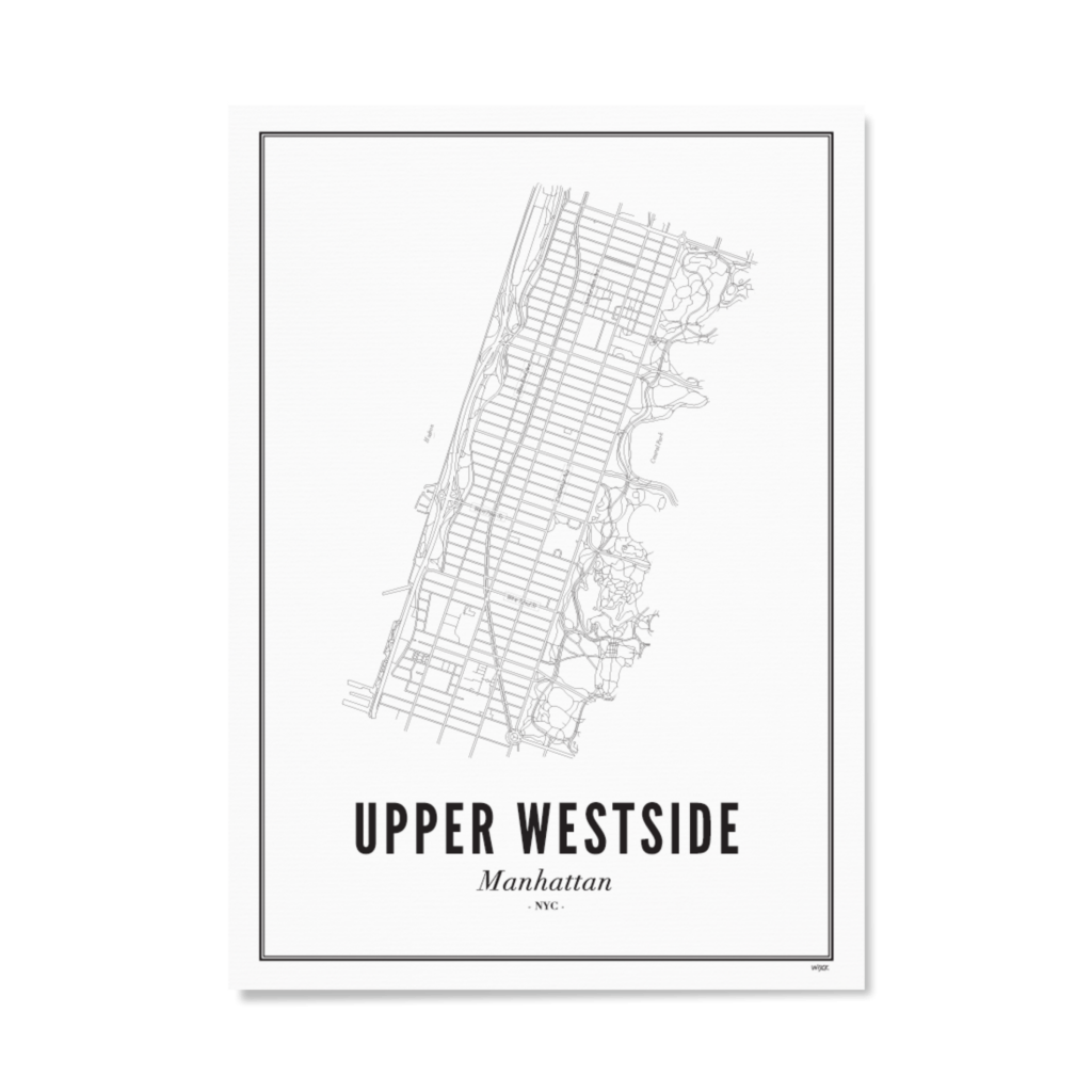 Affiches de New York - Upper West Side | WIJCK.