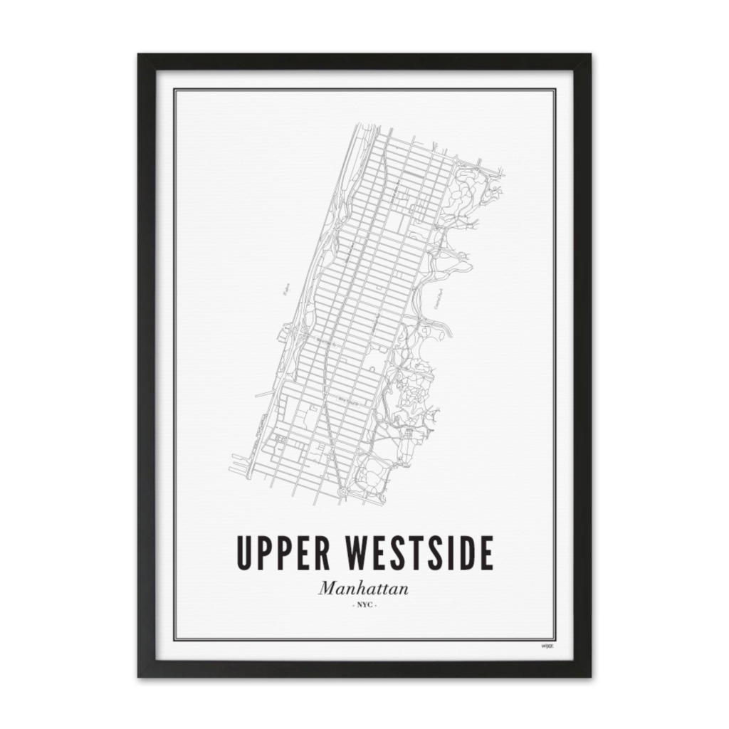 Affiches de New York - Upper West Side | WIJCK.