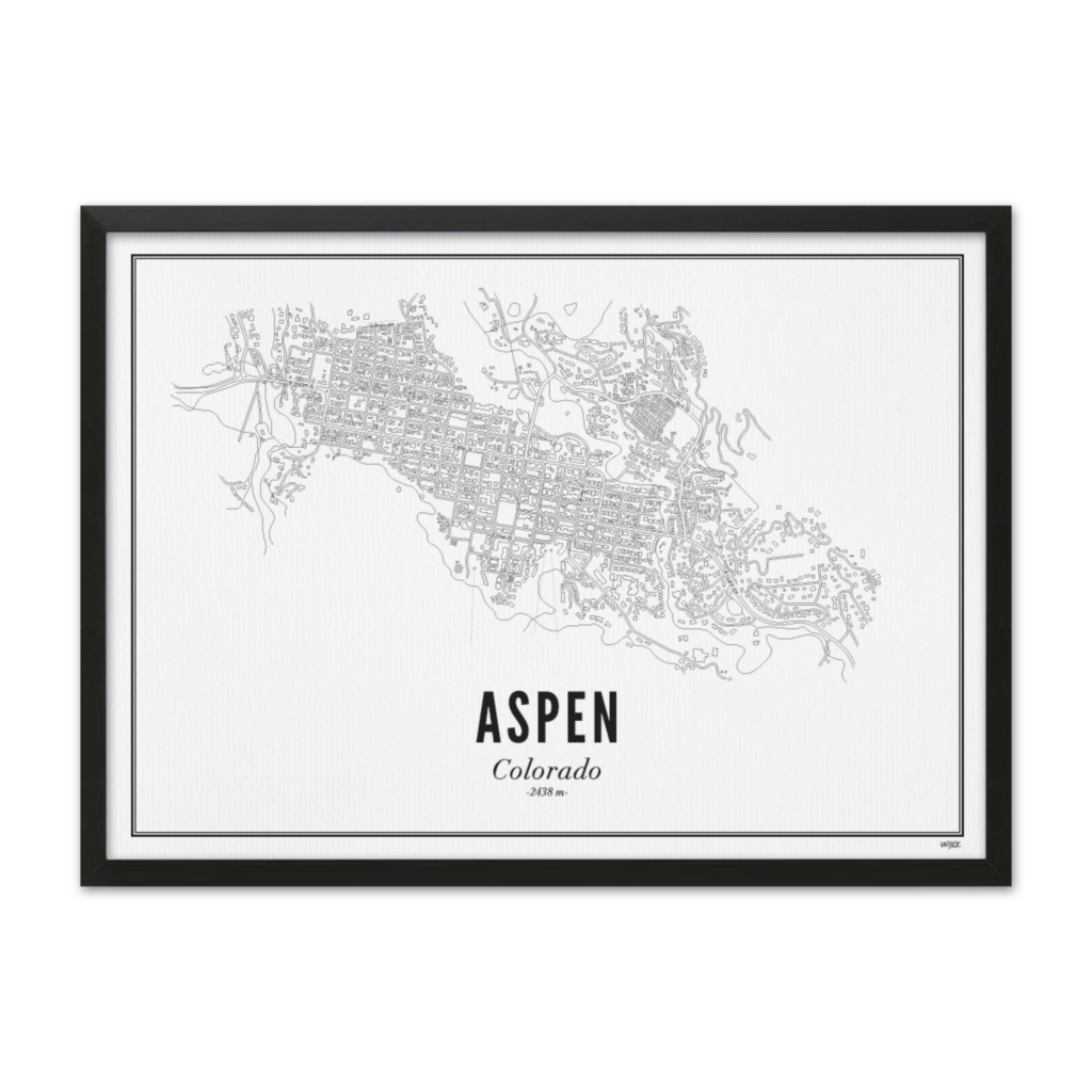 Poster van Aspen | WIJCK. 