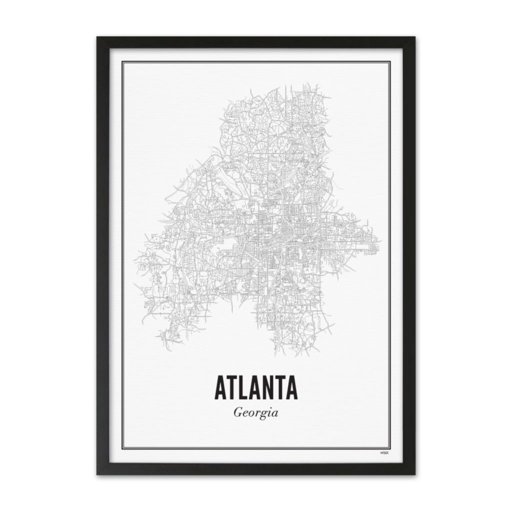 Poster of Atlanta - Stad | WIJCK.