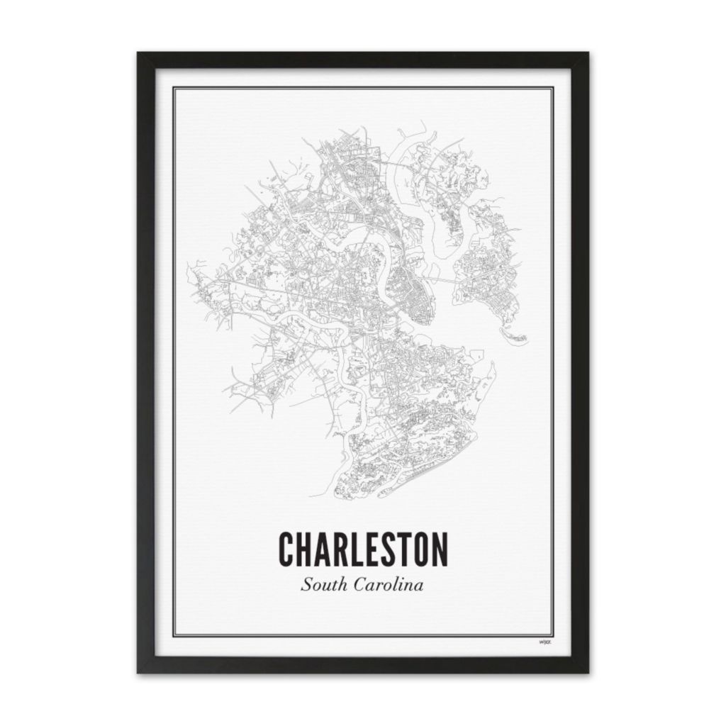 Poster van Charleston - South Carolina | WIJCK. 