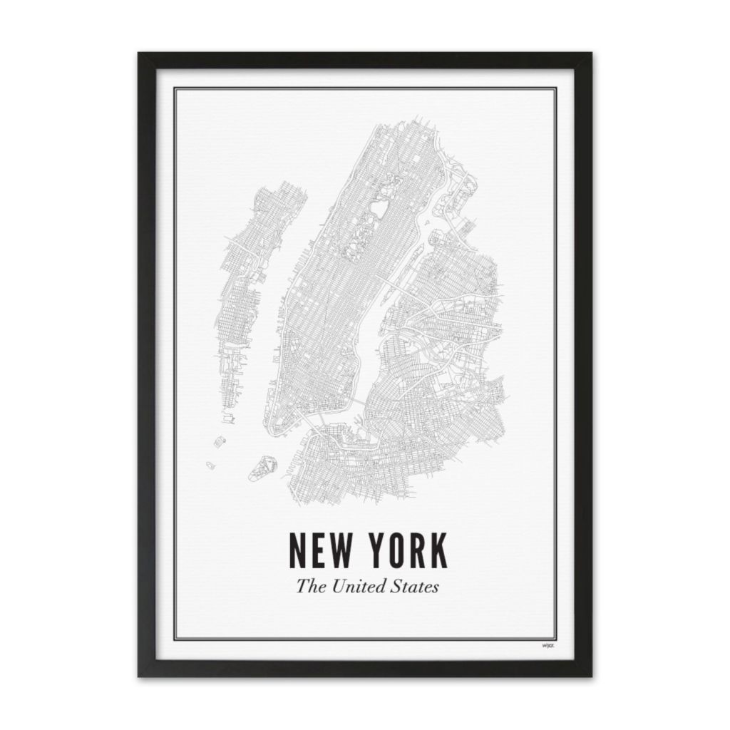 Poster von New York - Stadt | WIJCK.
