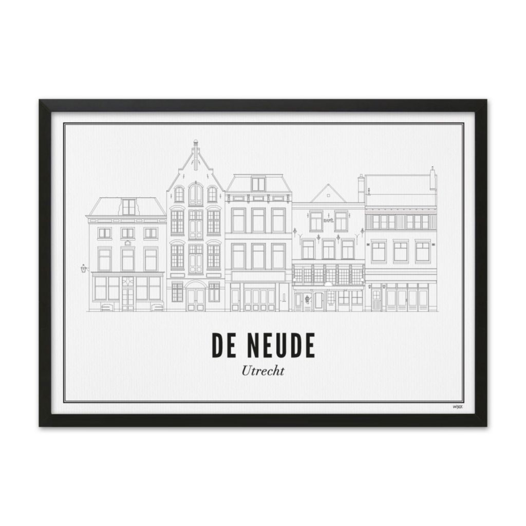Poster von Utrecht - De Neude | WIJCK.