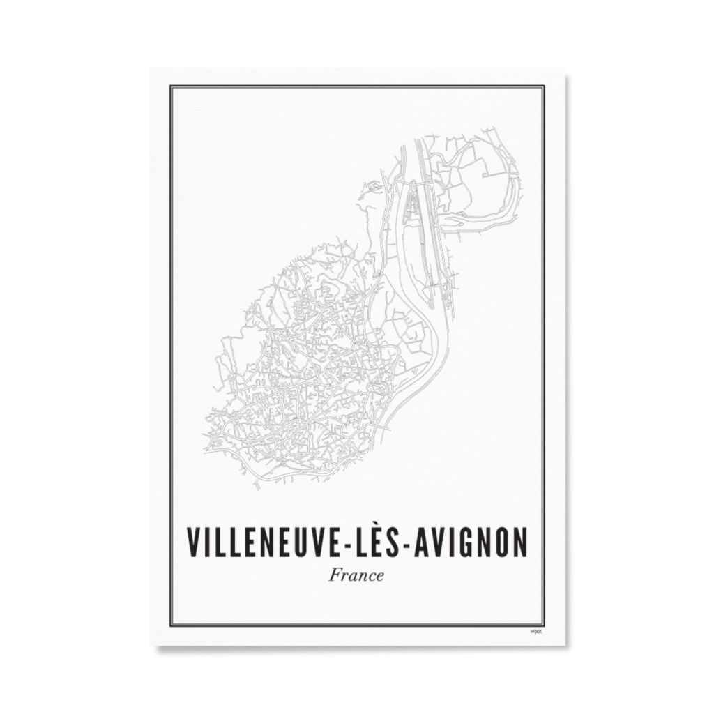 Affiches de Villeneuve Les Avignon - City | WIJCK.