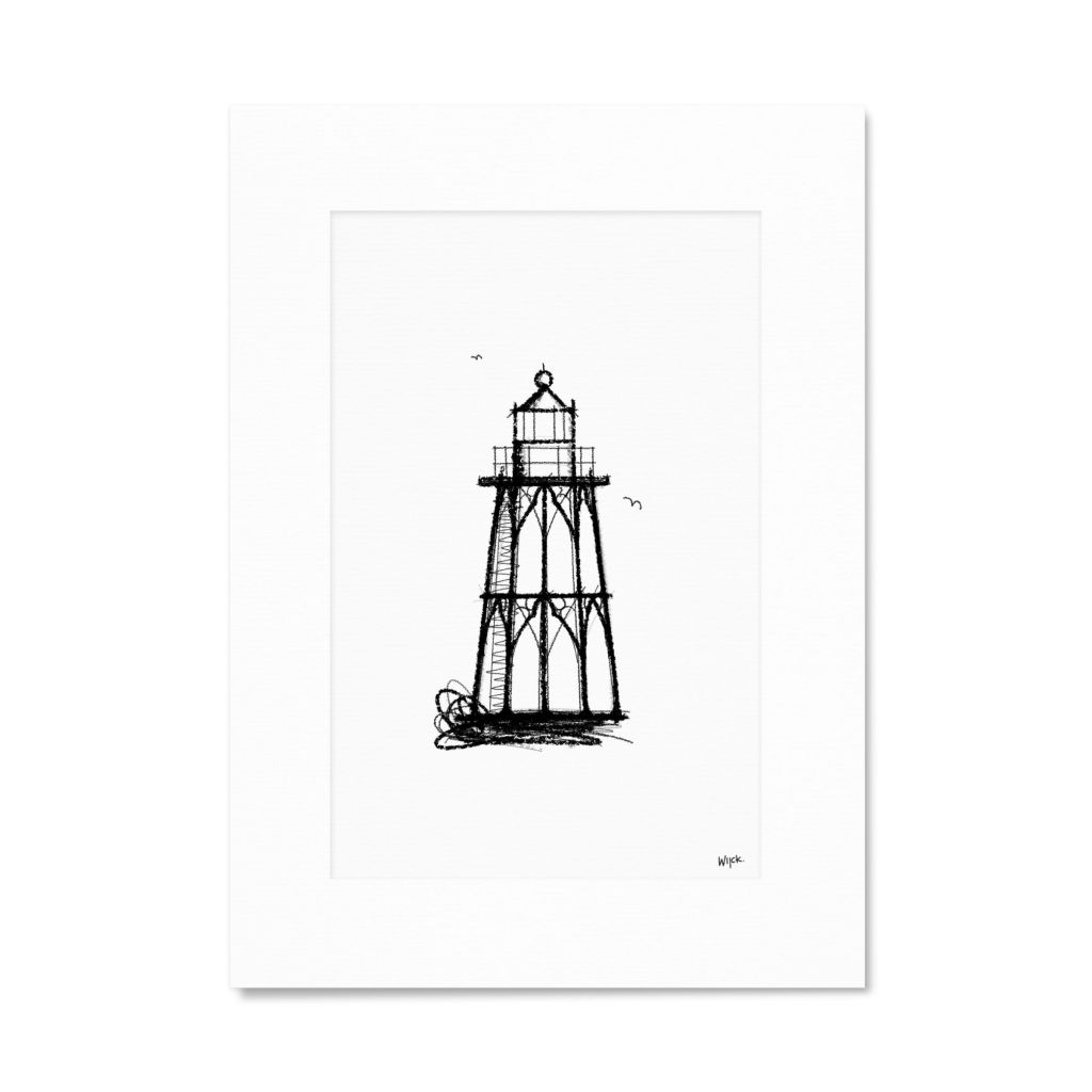 Poster of Vlissingen - Lighthouse | WIJCK.