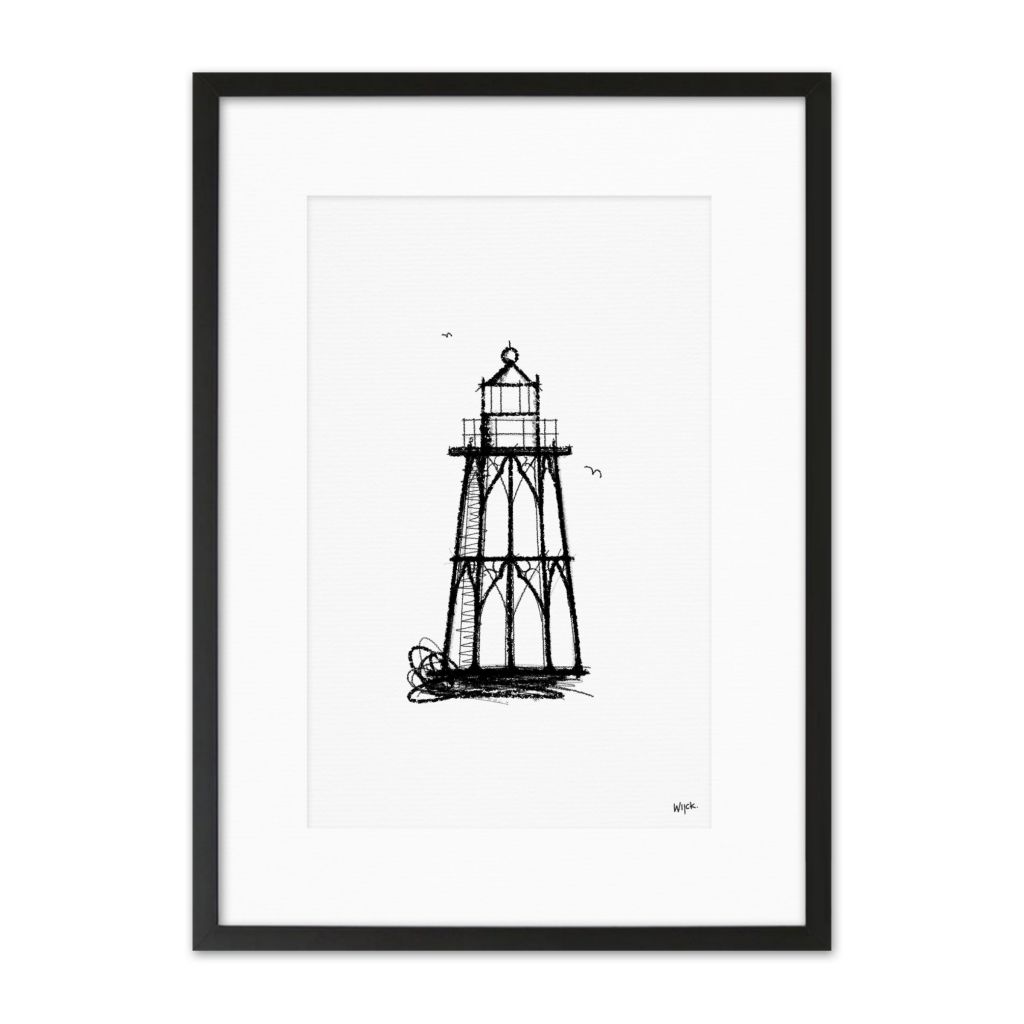 Poster of Vlissingen - Lighthouse | WIJCK.