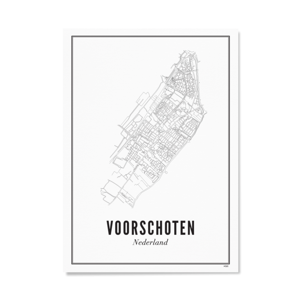 Affiches de Ville - Voorschoten | WIJCK.