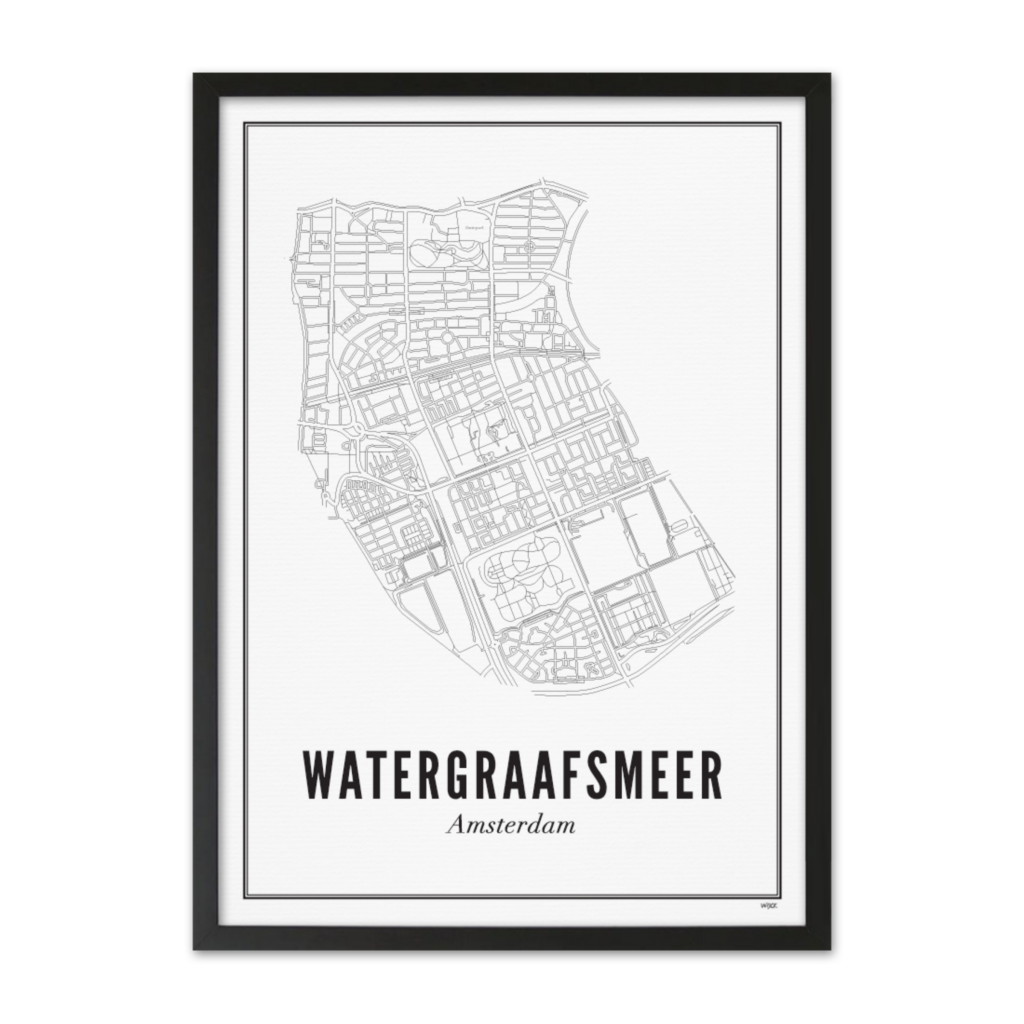 Affiches de Amsterdam - Watergraafsmeer | WIJCK.