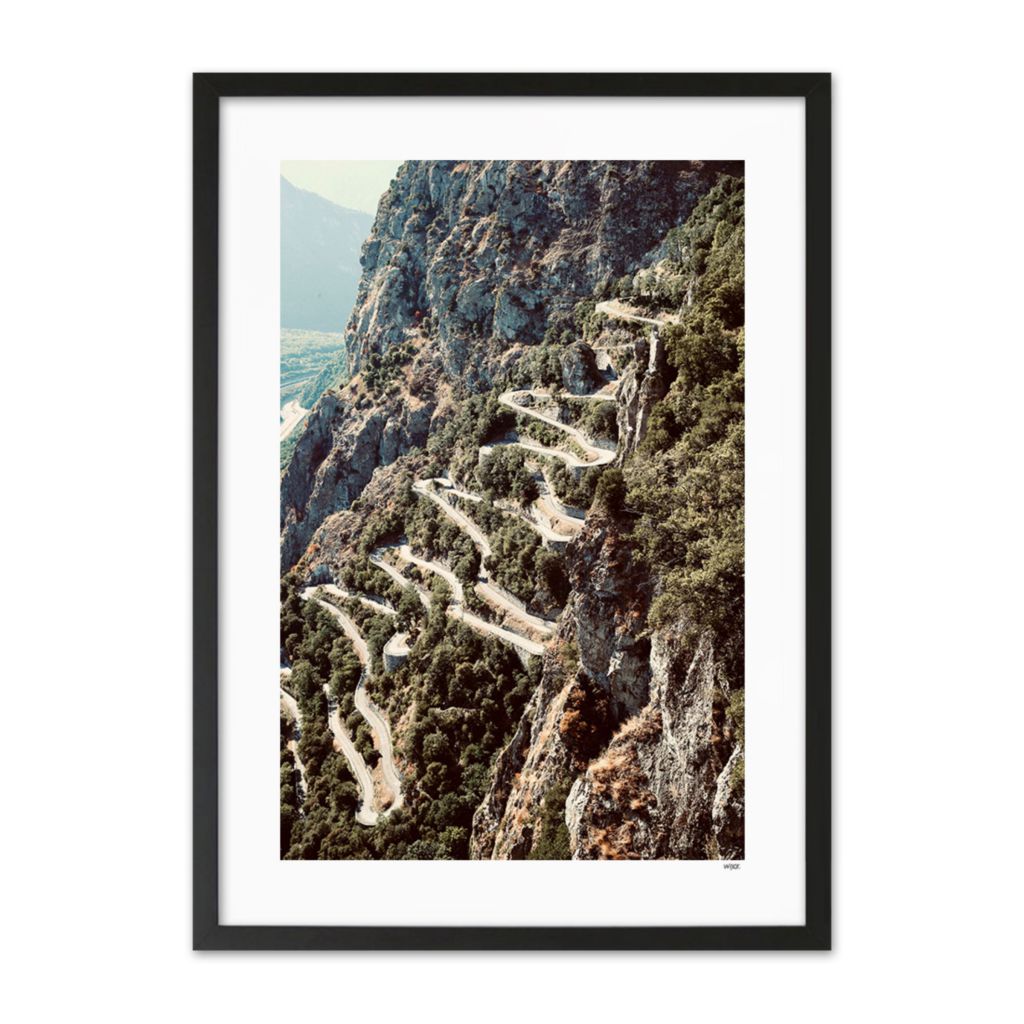 Affiches de Zigzagging Uphill | WIJCK.