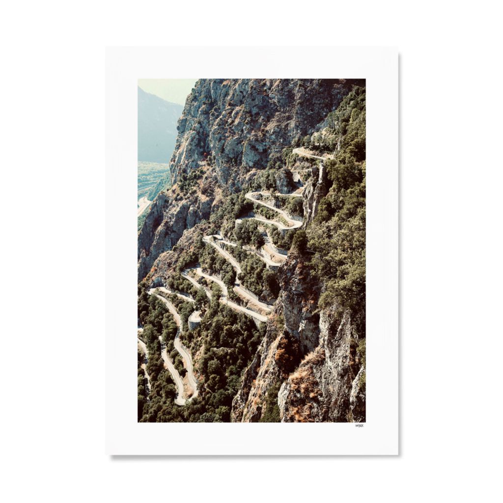 Affiches de Zigzagging Uphill | WIJCK.