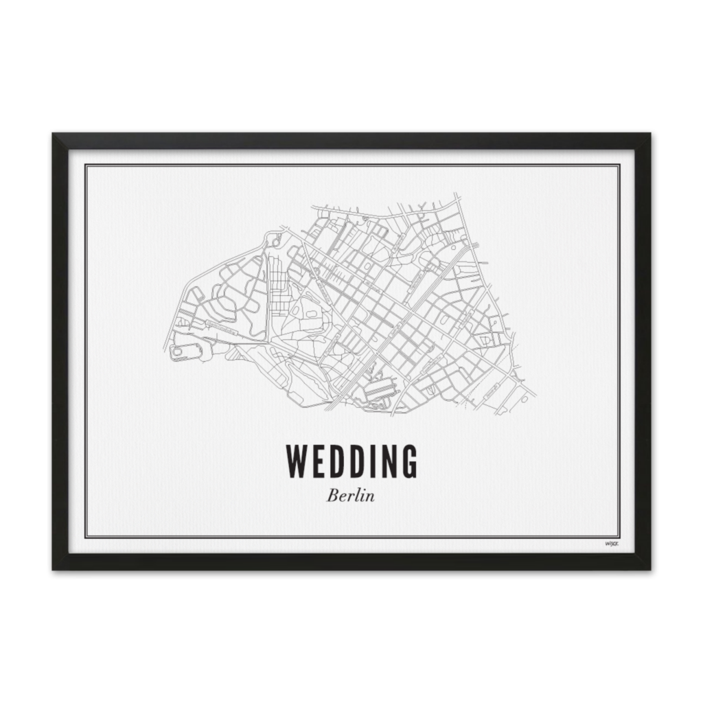 Affiches de Berlin - Wedding | WIJCK.