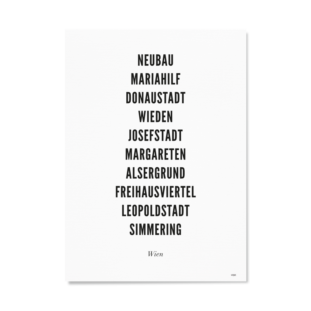 Poster of Vienna - City | WIJCK.