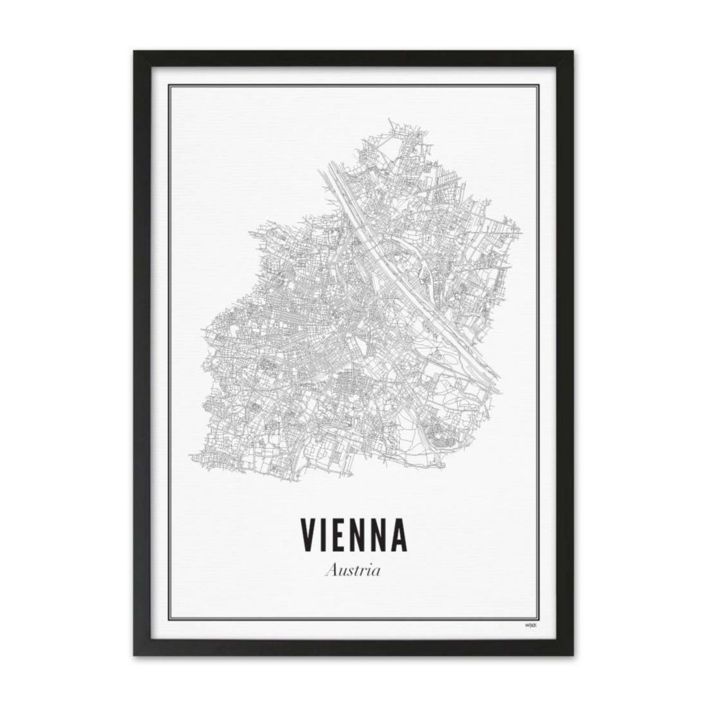 Poster von Wien - Stadt | WIJCK.