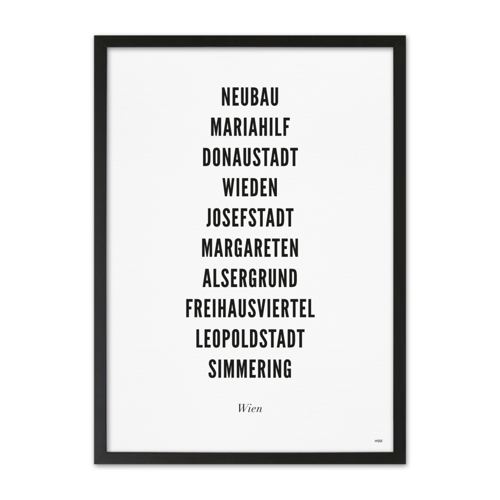 Poster of Vienna - City | WIJCK.