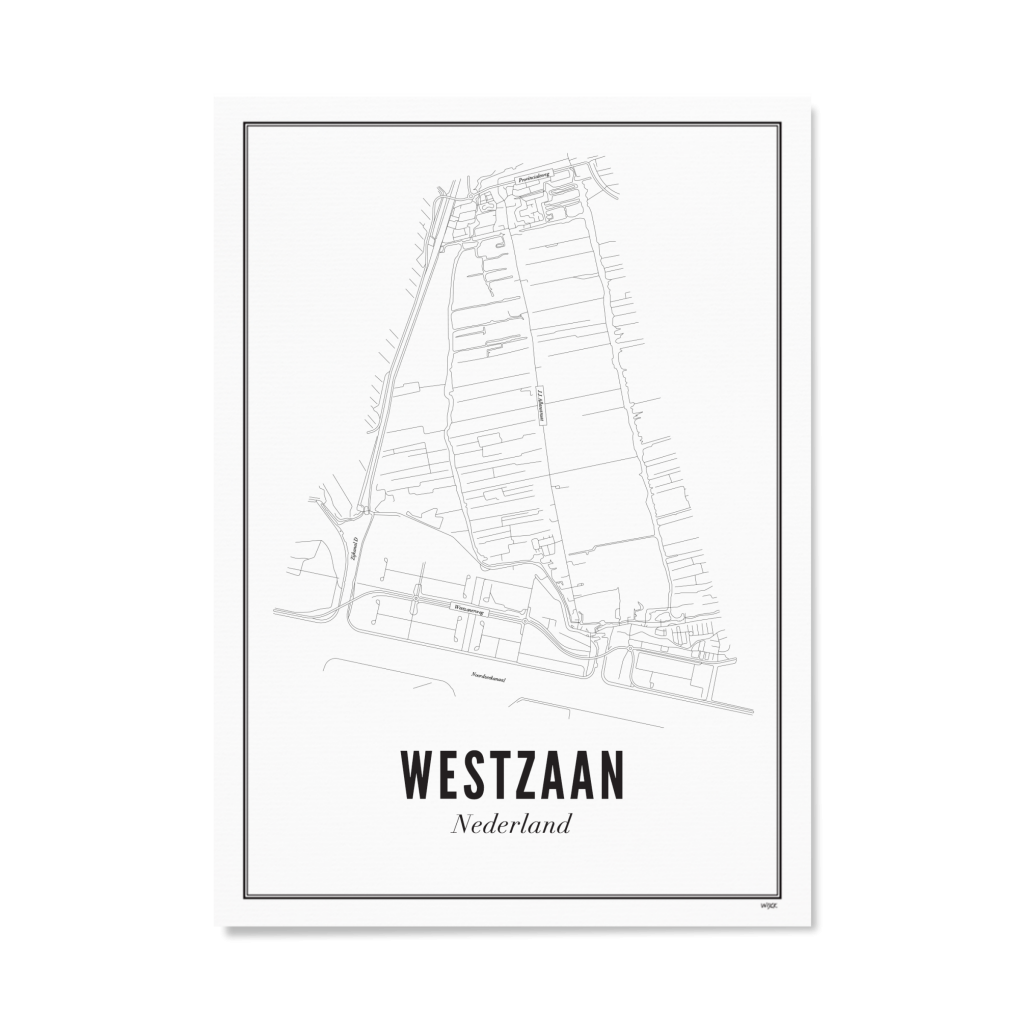 Affiches de Westzaan - Ville | WIJCK.