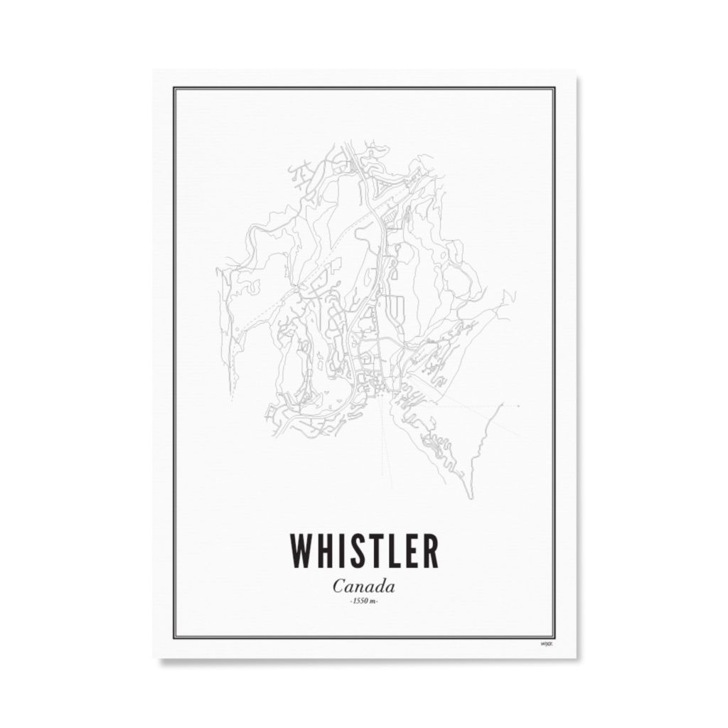 Poster von Whistler | WIJCK.