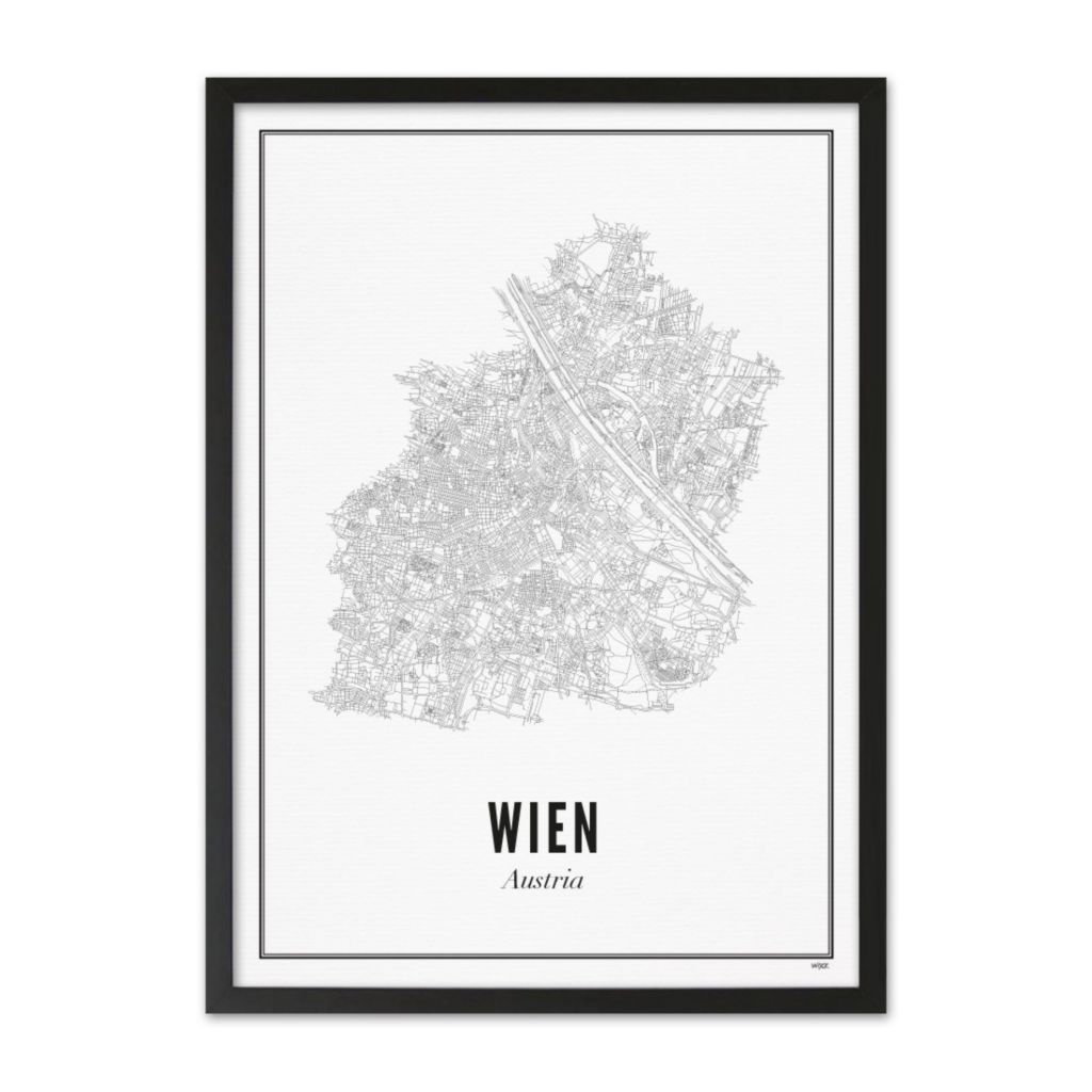 Poster van Wien - Stad | WIJCK. 
