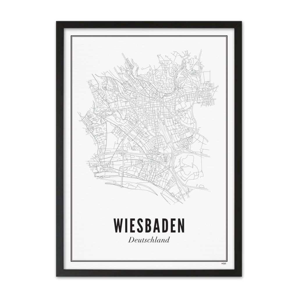Poster van Wiesbaden | WIJCK. 