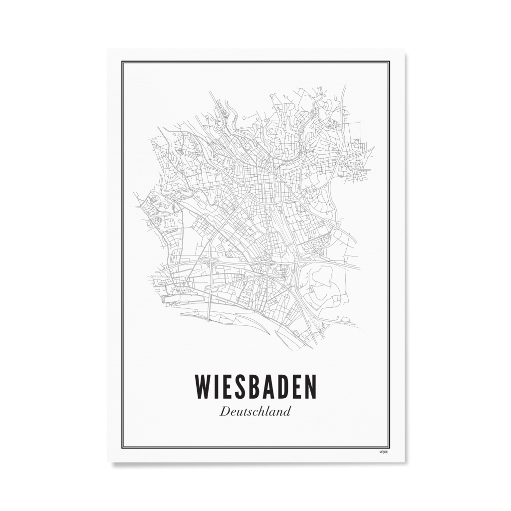 Poster van Wiesbaden | WIJCK. 