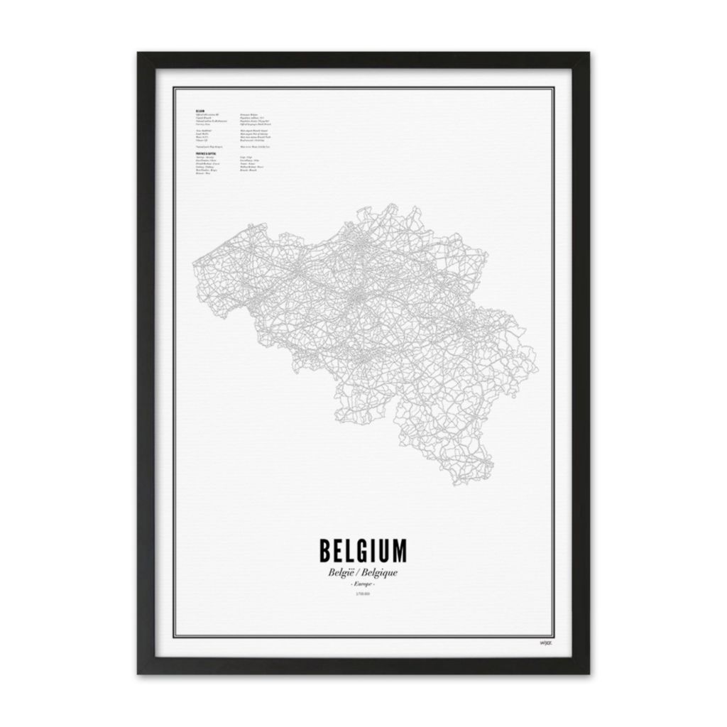 Poster van België | WIJCK. 