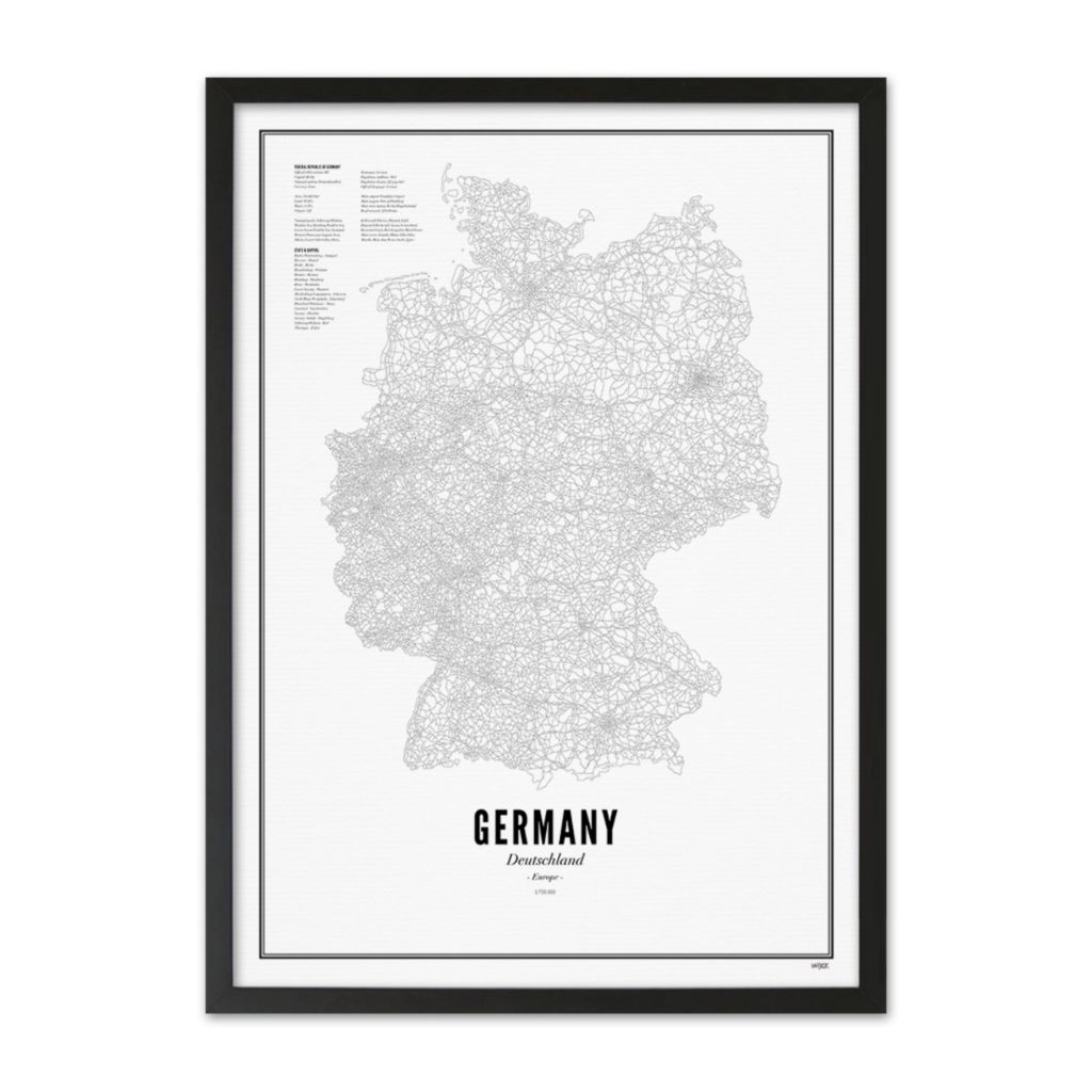 Poster von Deutschland | WIJCK.
