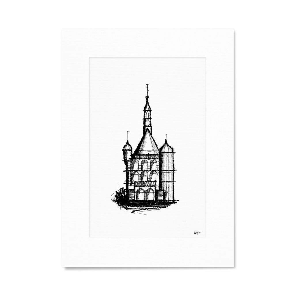Poster of Deventer - De waag | WIJCK.