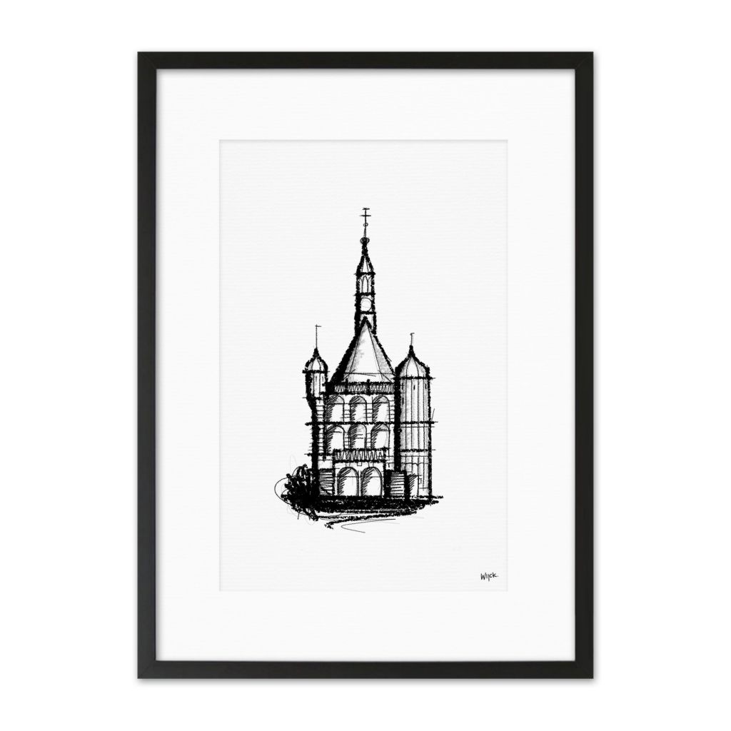 Poster of Deventer - De waag | WIJCK.
