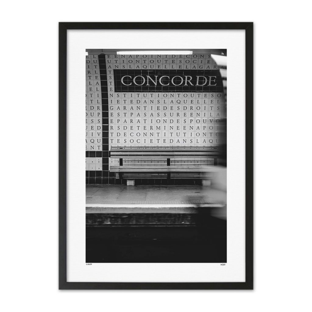 Poster van Paris - Metro -  Photo No.2 | WIJCK.