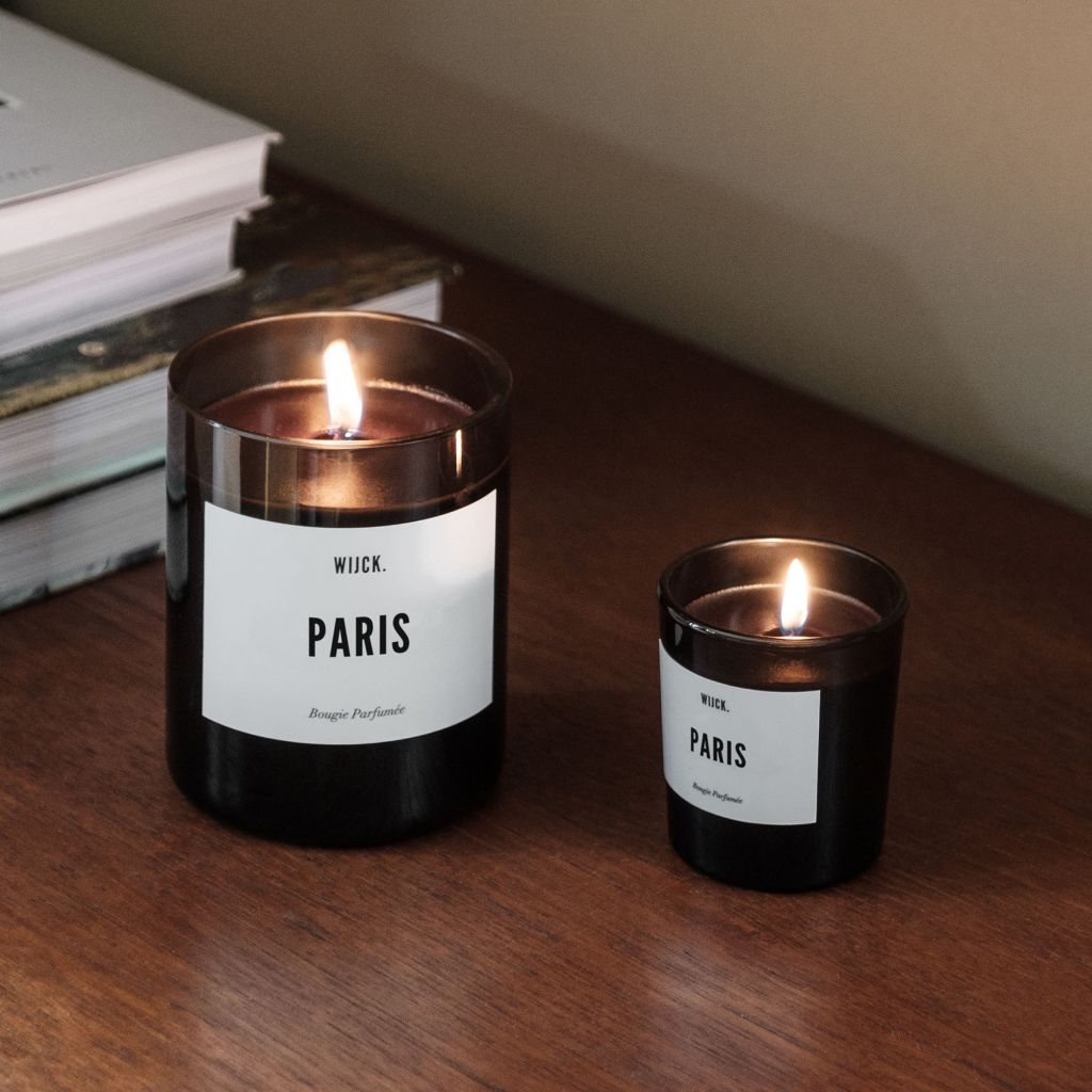 Mini scented candles of Paris | WIJCK.