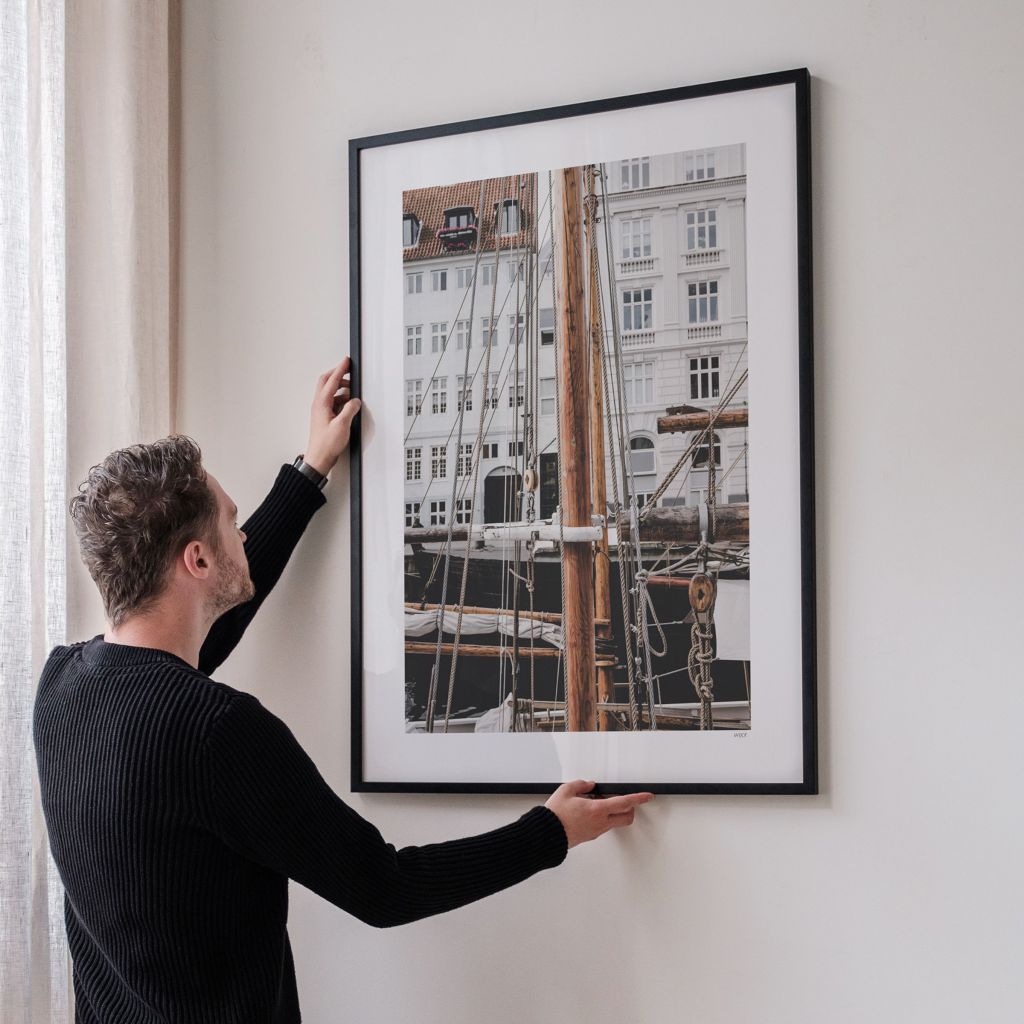 Poster of Copenhagen - Nyhavn Harbor | WIJCK.