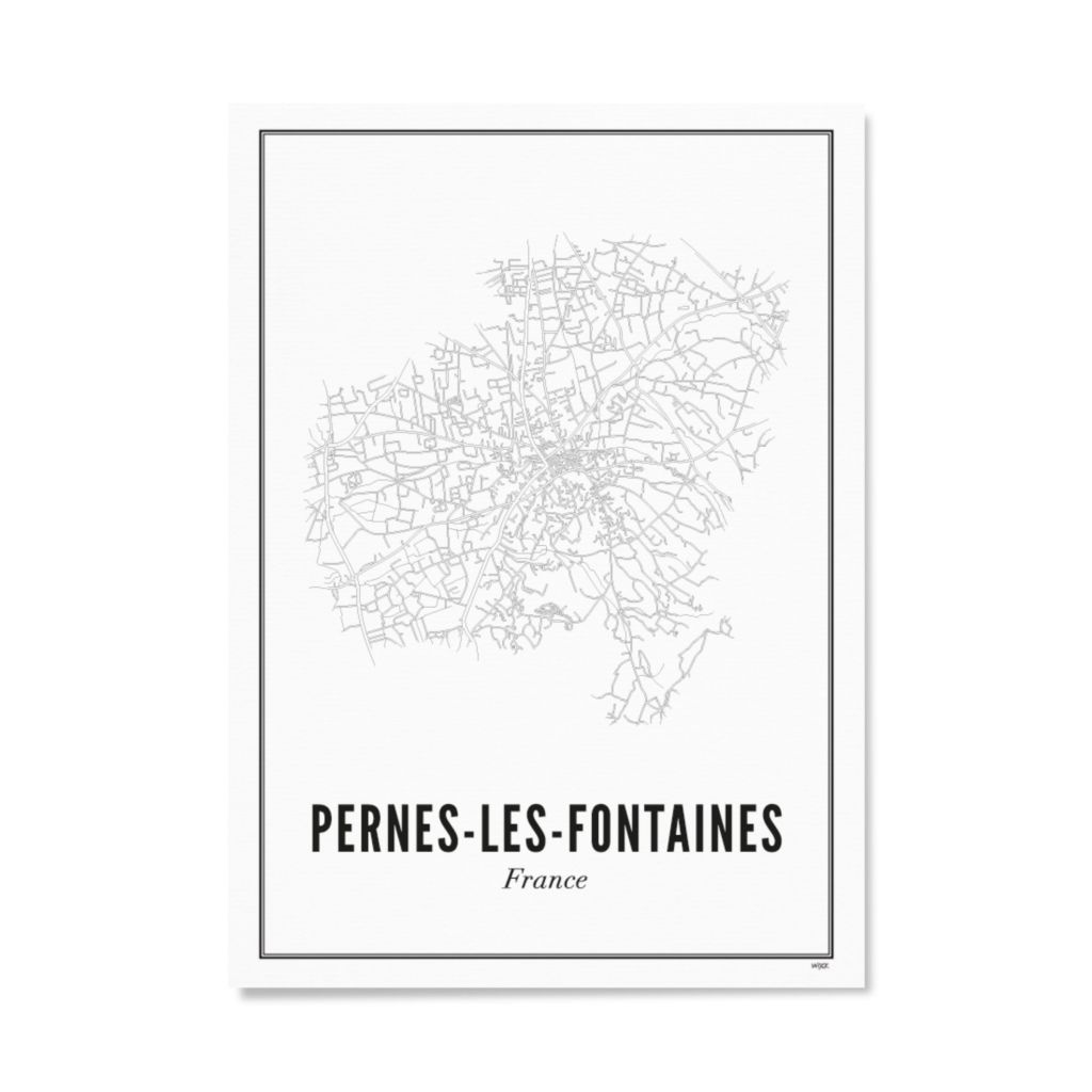 Poster of Pernes-les-Fontaines | WIJCK.