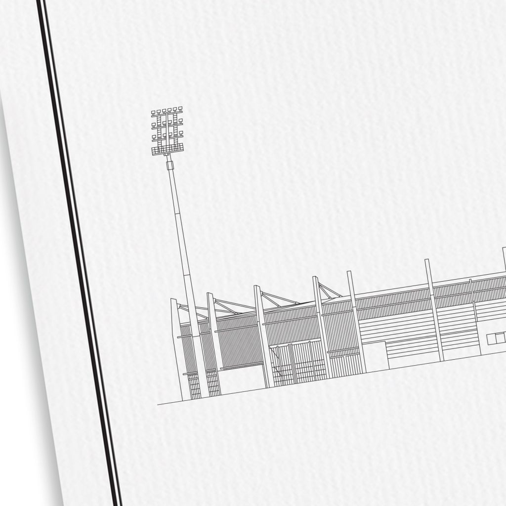 Poster van Mandemakers Stadion | WIJCK. 