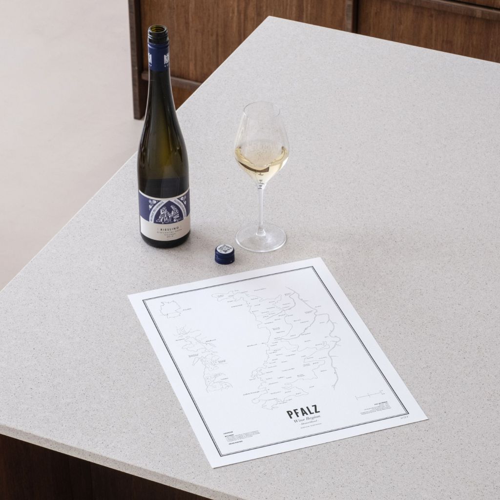 Poster of Palatinate - Wine Region | WIJCK.