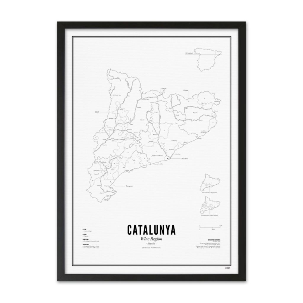 Affiches de Catalogne - Région viticole | WIJCK.