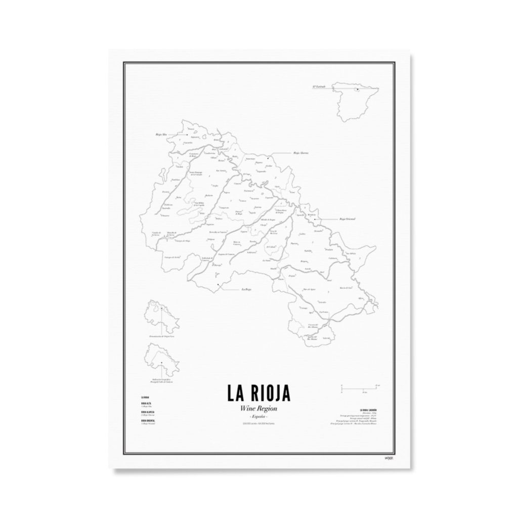 Affiches de La Rioja - Région viticole | WIJCK.