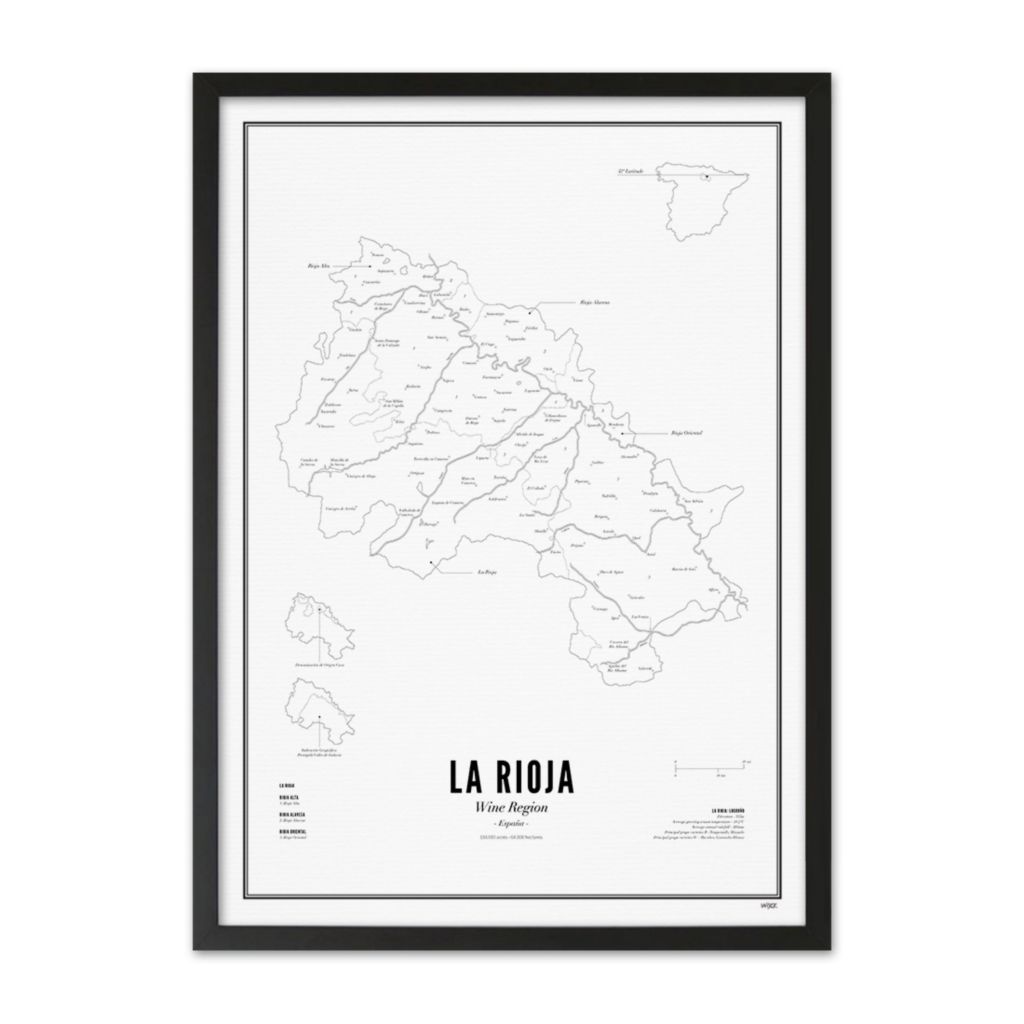 Affiches de La Rioja - Région viticole | WIJCK.