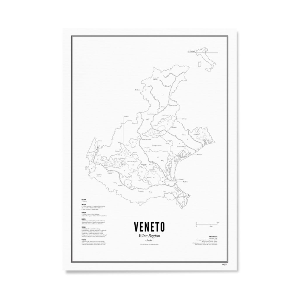 Poster of Veneto - Wine Region | WIJCK.
