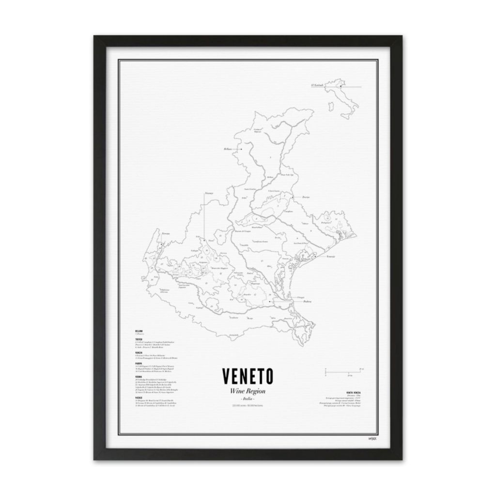 Poster of Veneto - Wine Region | WIJCK.