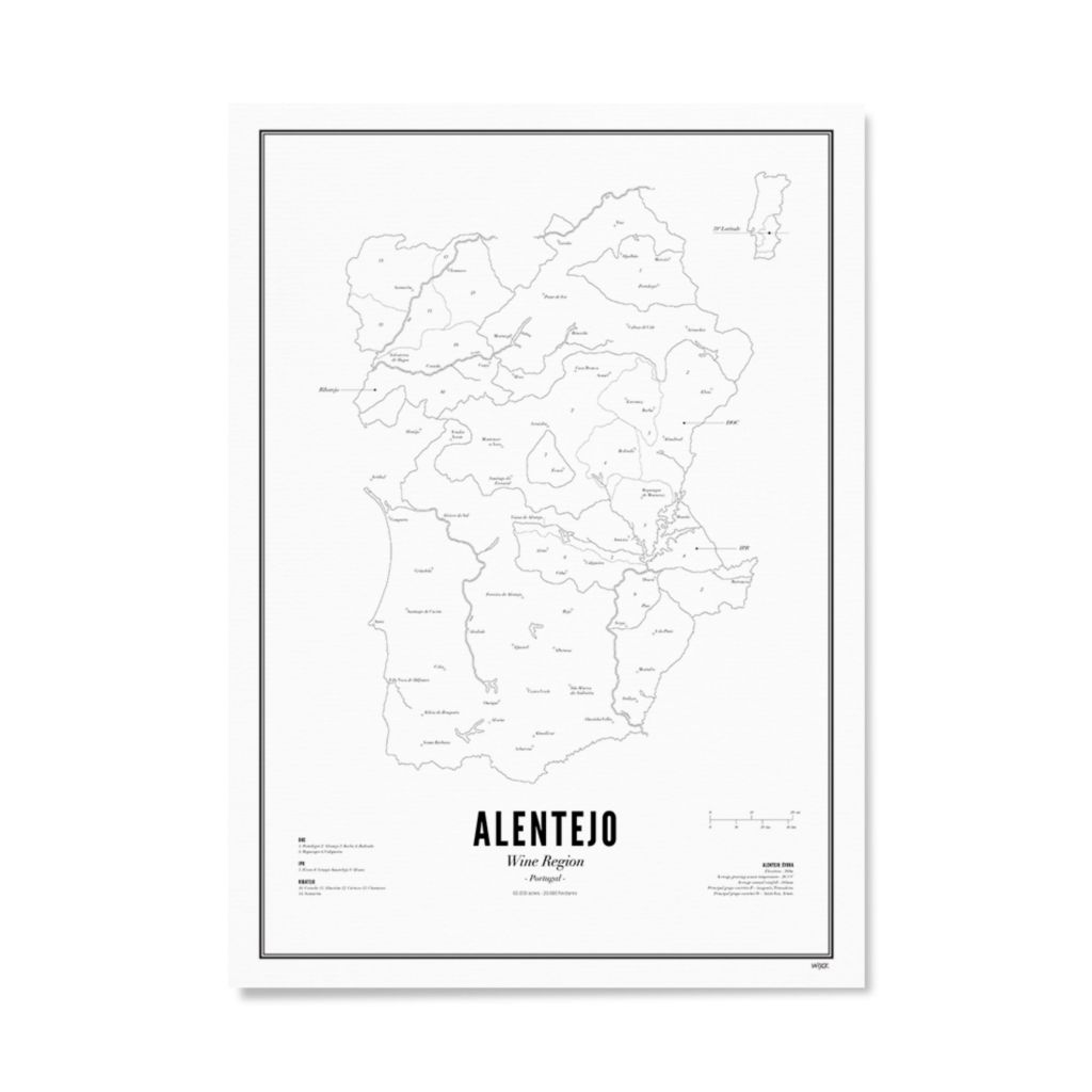 Affiches de Alentejo - Région des Vins | WIJCK.