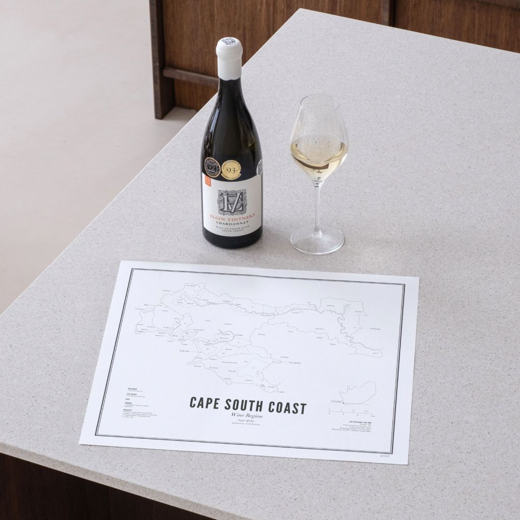 Poster van Cape South Coast - Wine Region | WIJCK. 