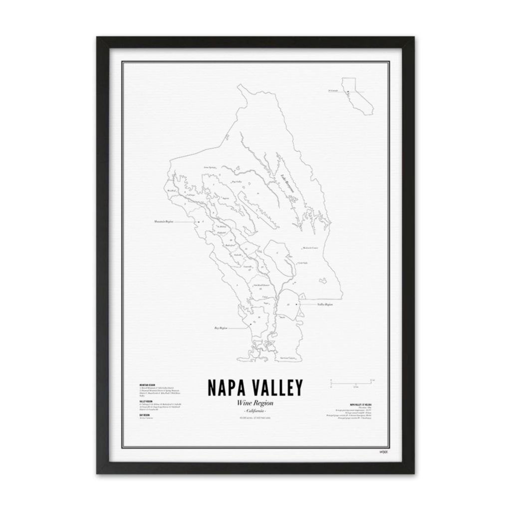 Affiches de Napa Valley - Région des Vins | WIJCK.