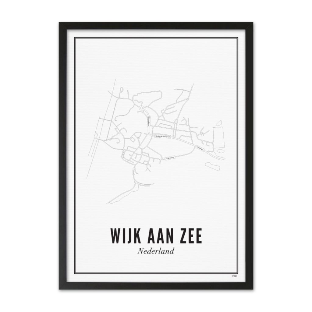 Poster of Wijk aan Zee - City | WIJCK.